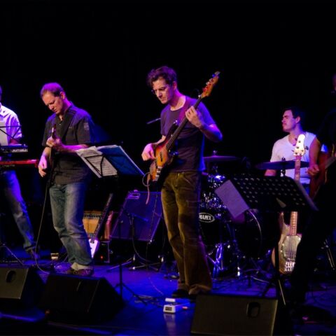 Mit seiner Band herrnkind in Trier 2011. Bildrechte: Ralph Herrnkind