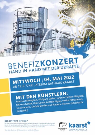 Benefizkonzert „Hand in Hand mit der Ukraine“