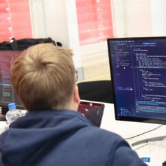 1. Kaarster Culture Hacking Party – Programmieren geht nur im Team; Foto: (c) Frank Ahlert