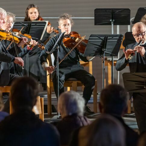 Weihnachtskonzert in der Lukaskirche; Foto: (c) Klaus Stevens