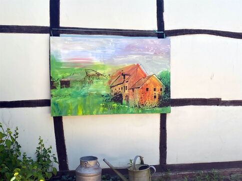Kunst im Bauerngarten