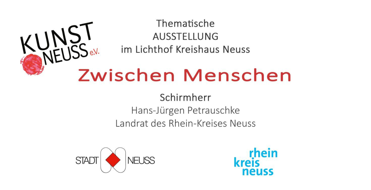 Kunstausstellung „Zwischen Menschen“ mit Christine Berlinson-Eßer Kunstausstellung „Zwischen Menschen“ mit Christine Berlinson-Eßer